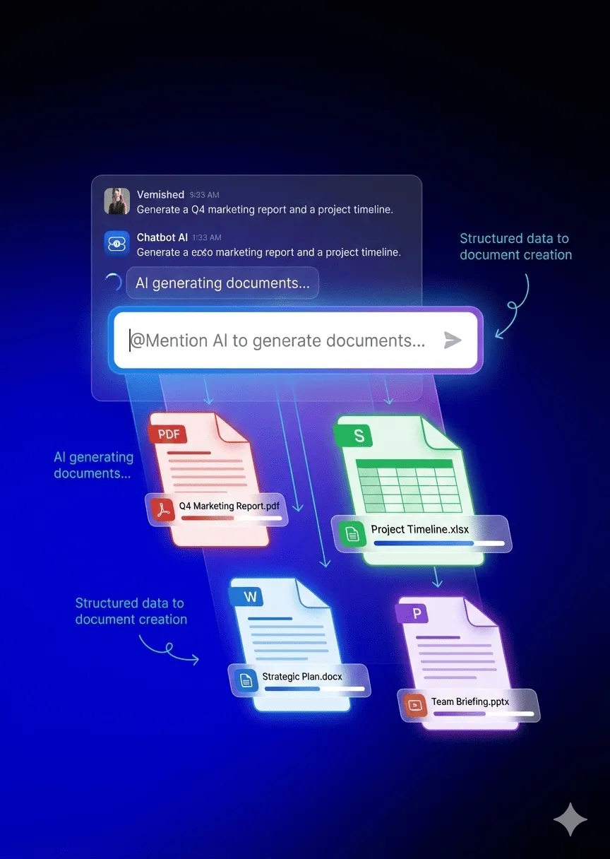 Generate insightful documents